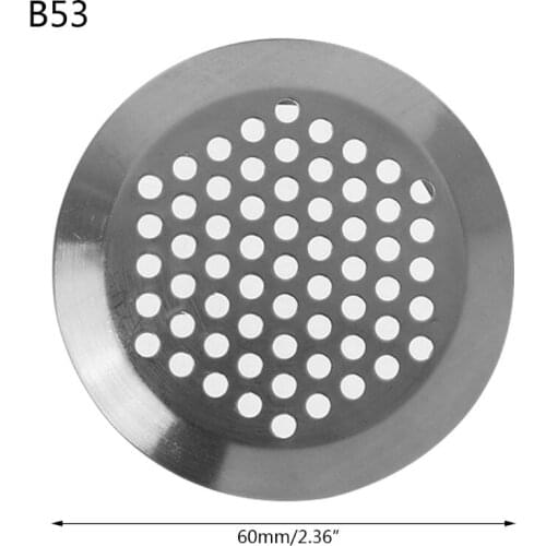 Stainless Steel Air Vent Hole Ventilation Louver Round Shaped Venting Mesh Holes