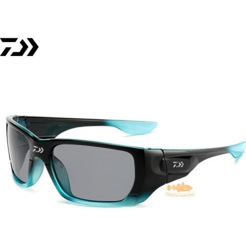 New Daiwa Fishing UV Mountain Bike Cycling glasses Run Mountaineering Fishing Glasses Outdoor sports polarized sunglasses