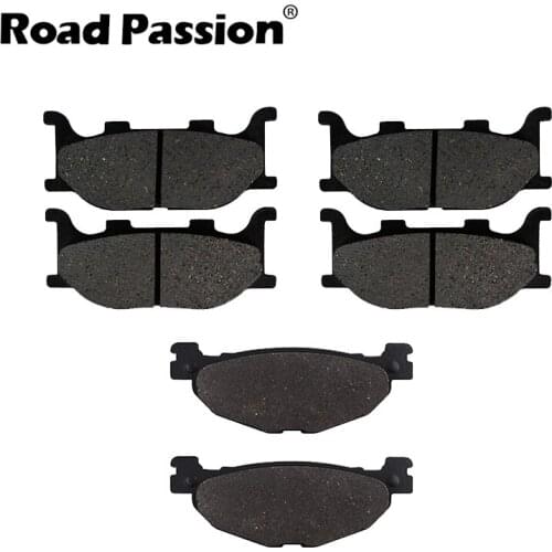 Road Passion Motorbike Front & Rear Brake Pads For YAMAHA XP500 XP 500 (S/T/V) T-Max 2004-2007 CP 250 Maxam / Morphous 2005-2008
