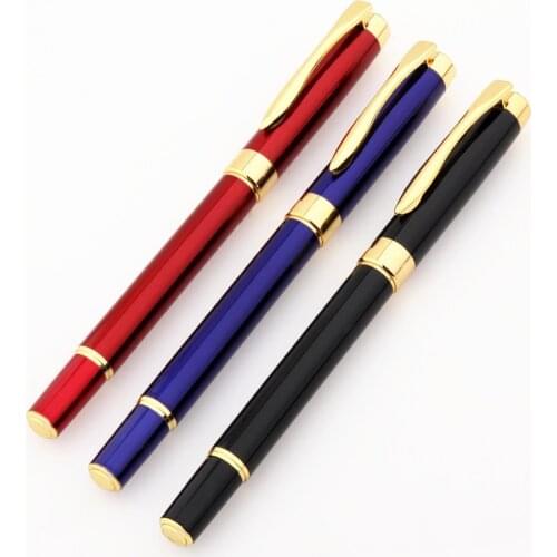 Luxury Quality 7022 Student Office Medium Nib Fountain Pen School stationery Supplies ink pens