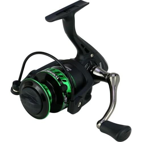 Fishing Reel Metal Spinning Reel for Sea Rod Raft Rod Fishing Lure Set Metal Spool Coil Ultralight Spinning Fishing Reel