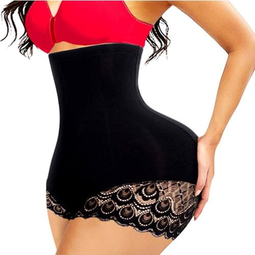 Twinso Lace Sexy Lingerie High Waist Trainer Tummy Control Panties Body Shaper Girdle Butt Lifter Shapewear Women Slim Underwear