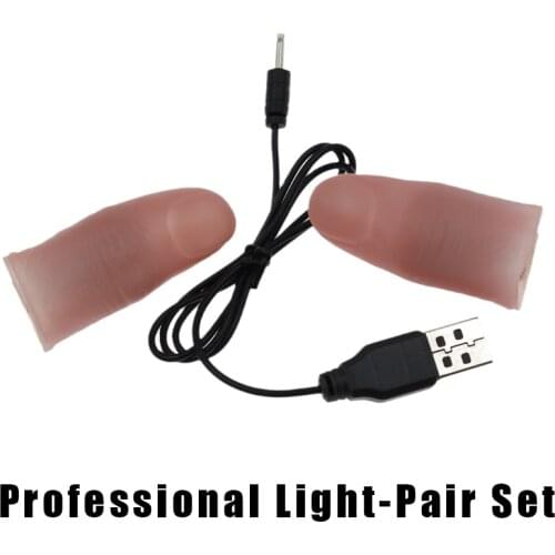 Top Qulity Professional Light-Pair Set Magic Tricks Props gimmicks (White/Green/Blue/Red/)Stage Magia Super Light Magie Tools