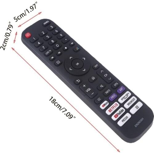 Y1AE Remote Control EN2N30H for Hisense Household Smart TV Remote Controller Compatible with 55A6030GMV 55A6050GMV