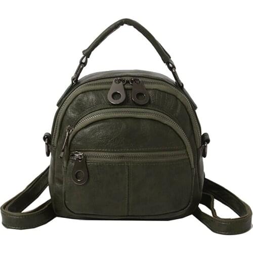 Woman lady bags messenger bag all-match mini multipurpose small bag Soft leather fashion single shoulder handbag