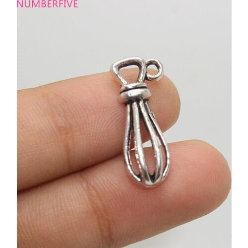 30pcs/ Egg Beater Charms ,Bracelet Tool,Food Prep Tool,Egg Beater Charms,Charms,Kitchen Hand Tool,Stirrer Charm