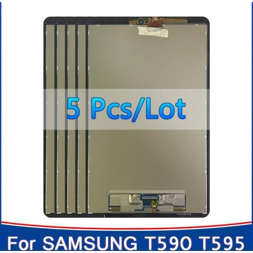 5PCS For Samsung Galaxy Tab A2 T590 T595 SM-T595 SM-T590 2018 LCD Display Panel Screen Monitor Touch Screen Assembly Replacement