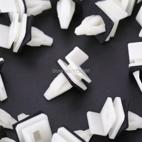 50PCS Nylon Side Sill/Skirt Upper Trim Clips Case For Honda Accord Integra Legend 1991-1995 91513-SM4-000