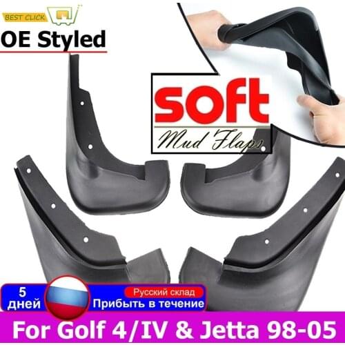 Mud Flaps For VW Golf 4 Mk4 IV Bora Jetta 1998 1999 2000 2001 2002 2003 2004 Mudflaps Splash Guards Front Rear Mud Flap Mudguard
