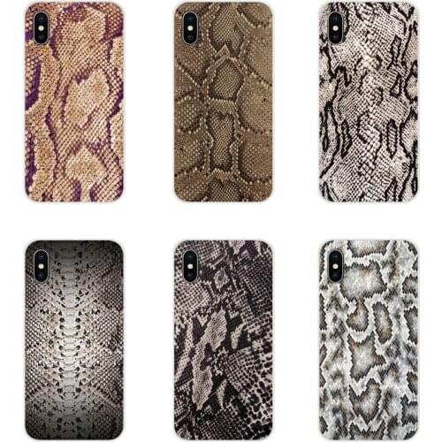 For Xiaomi Mi4 Mi5 Mi5S Mi6 Mi A1 A2 5X 6X 8 9 Lite SE Pro Mi Max Mix 2 3 2S python pattern yellow gold Art Snake Phone Bag Case