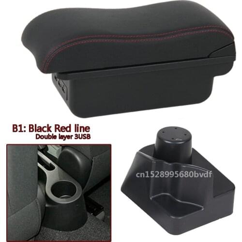 For Morris Garages mg3 armrest box MG3 Universal Car Central Armrest Storage Box cup holder ashtray modification accessories