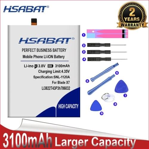 HSABAT ZTE Blade X7 Phone Batteries China