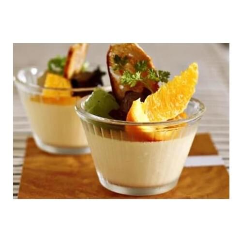 Pudding Caramel Bowl-Multi-Purpose Glass Bowl 12 Pcs Bowls Bowls Plates Tableware Dinner Snack Salad Fruit Vegetable bowl bowl
