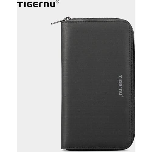 Fashion Tigernu Brand Men Wallets With Coins Purse Long Male Money Purses Waterproof Dollar Mens Money 6 inch Phone Bags For Men