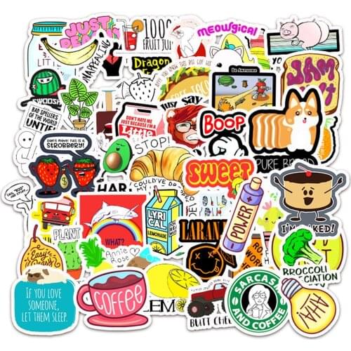 10/30/50PCS Vine Department Personality Graffiti Sticker Laptop Scooter Refrigerator Decoration Sticker Wholesale