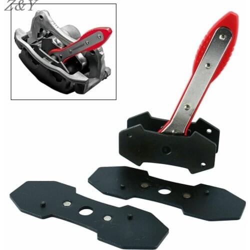 Pushing The Caliper Back to Allow Plenty of Room to Install Brake Pads Ratcheting Piston Spreader Press Tool Caliper Spreader