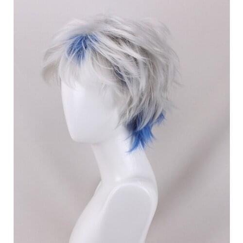 2018 Movie Ready Player One Parzival Synthetic Wig Parzival Cosplay Costume Wigs For Men Fluffy Short Party Play Wigs