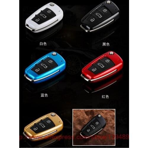 Plastic Car key protective cover case bag Fit for AUDI A4L A6L A5 A7 A8 Q5 Q7 S5 S6 S7 S8