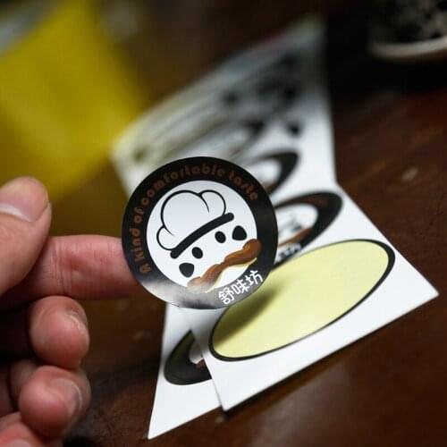 Customized wholesale printing custom car label sticker