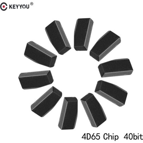 KEYYOU 10X Transponder Immobilizer TP27 4D65 ID65 Chip Carbon 40Bit Suitable For Suzuki Car Blank Key Remote Key Chip