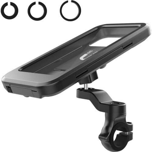 Waterproof Bicycle Phone Holder Stand Motorcycle Handlebar Cell Phone Support Mount Touchscreen Bike Phone Bag Case Cover