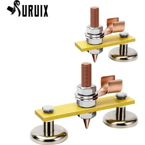 1Pcs Welding Magnet Head Tail Welding Stability Strong Magnetic Electric Welding Sheet Metal Repair Tools Absorbable Weight 3KG