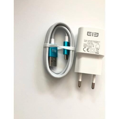 Elephone P9000 Travel Charger + USB Cable USB Line For Elephone P9000 Free Shipping+Tracking Number