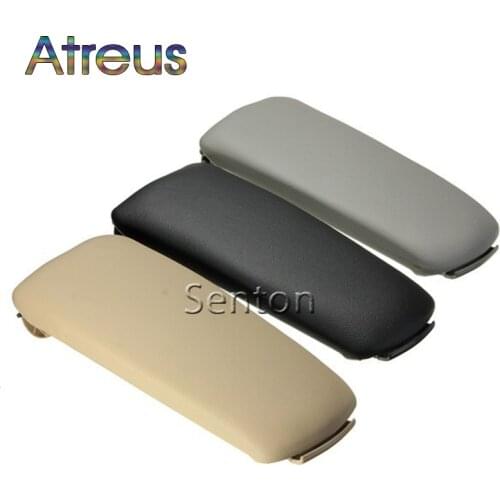 Atreus 1pcs Car Center Console Armrest Cover For Audi A4 B6 B7 Accessories For Audi A4 2002 2003 2004 2005 2006 2007 3 Colors