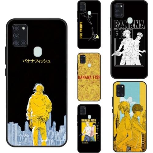 Banana Fish Anime Cartoon For Samsung A51 A71 A10 A30S A40 A50 A70 Case For Galaxy A31 A21S A11 A20e M21 M31 Coque