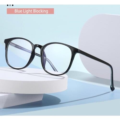 Blue Light Blocking Optical Glasses Frame for Man and Women Eyeglasses Full Rim Plastic Spectacles