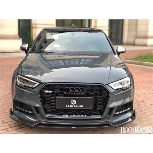 Suitable for Audi S3 Fiber Front A3 Refitting Kable Karbel Dry Carbon Rear Lip Tail Wing Encircling