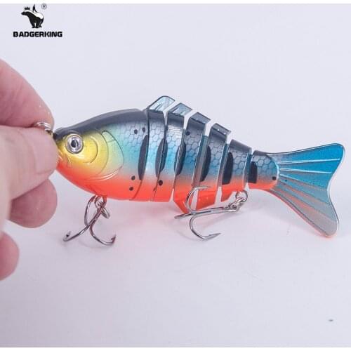 10cm 15.5g section joined Wobblers Fishing Lures bait Artificial Hard Bait branding Pike Carp Fishing lure