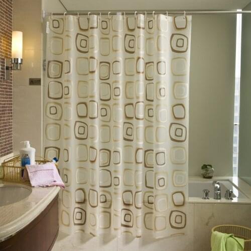 Unique Pattern Waterproof Bathroom Curtain 2020 Newly Simple 2 Meters Long Shower Curtain cortina ducha divertida T117