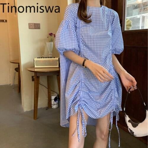 Модные платья в клетку Tinomiswa China At AliExpress