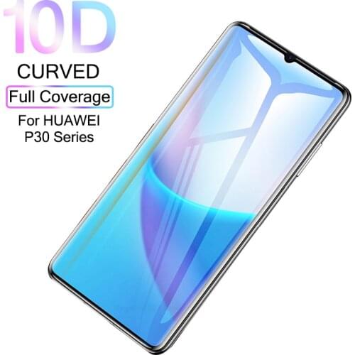 P30Pro Tempered Glass 10D For Huawei P30 Pro Lite Protective Glass On The Hauwei P30Lite light Film Curved Screen Protector Sklo