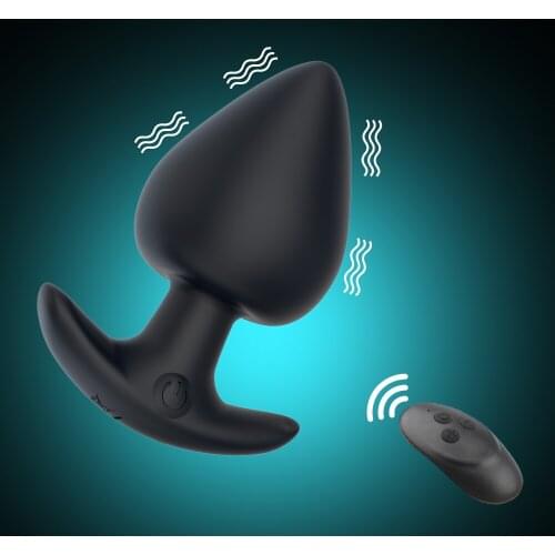 10-frequency Prostate Massager Anal Vibrator Heart-shaped Silicone Dildo Female Masturbation Device Adult Sex Game for Couples