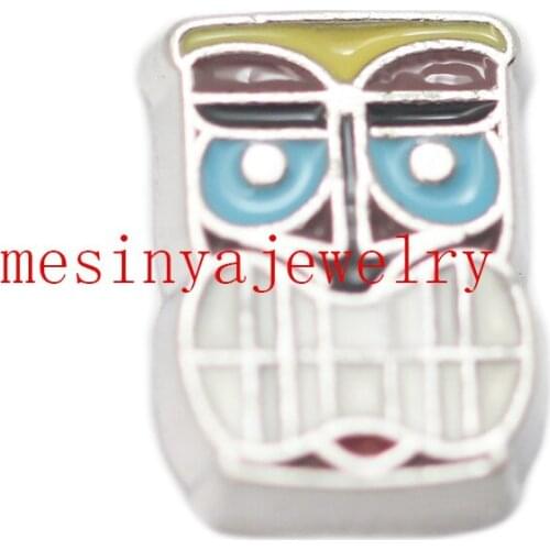10pcs owl floating charms for glass locket Min amount $15 per order mixed items, FC-338
