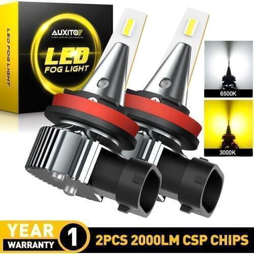 2pcs Canbus H8 H11 Fog Light Bulb 9006 HB4 H10 9145 PSX24W H16 LED Bulbs Car DRL Lamp For Toyota Corolla CHR Camry 2018 Auris