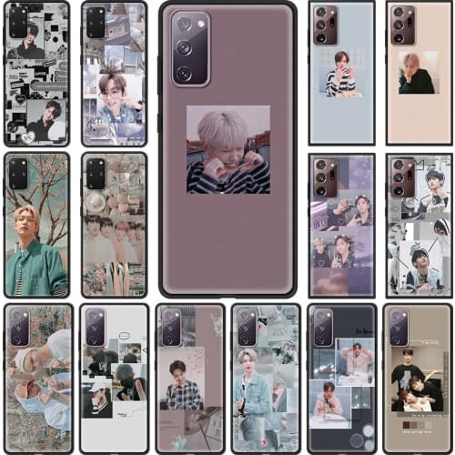 Kpop Stray Kids Phone Case for Samsung Galaxy S21 S20 FE Note 20 Ultra S10 Lite S9 Plus S8 S10e Black Soft TPU Cover Shell