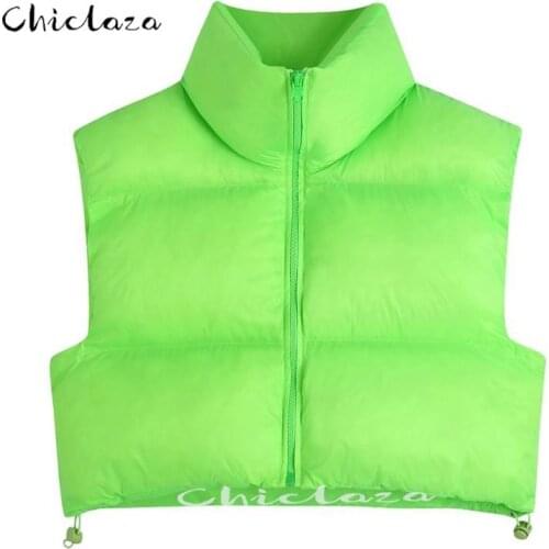 Женские зимние жилеты CHICLAZA China At AliExpress