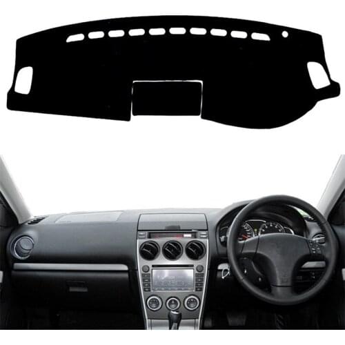 For MAZDA 6 M6 2003 2004 2005 2006 2007 2008 Dashboard Cover Mat Pad Anti-UV Sun Shade Instrument Carpet Car Styling Accessories