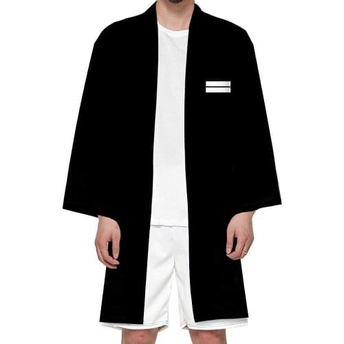 Women/Men Summer Casual Cool Streetwear Demon Slayer Kimetsu no Yaiba 3D Printing Japanese Anime Kimono Haori Yukata Cosplay