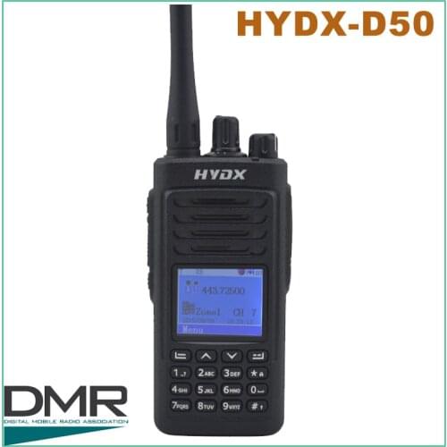 New Arrival HYDX D50 UHF 400-470MHz DMR Digital Portable Two-way Radio DMR Radio station 10km walkie talkie