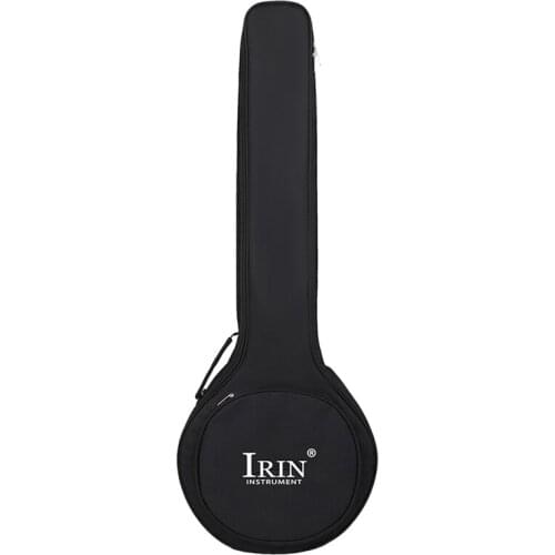 IRIN 5 String Banjo Bag Portable Dual-Use Waterproof Oxford Cloth Bag with Carry Handle & Shoulder Strap