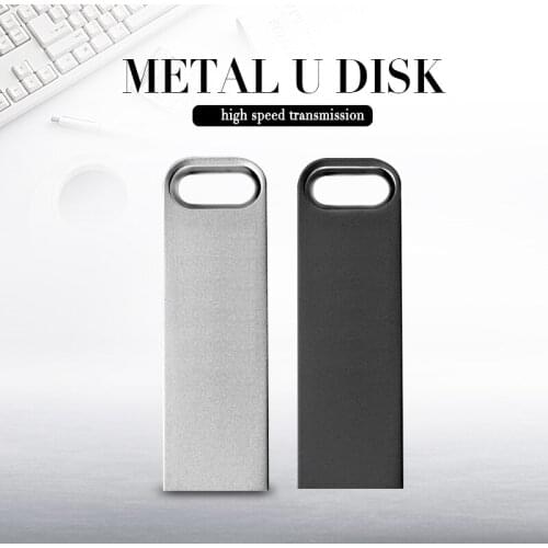 Key Chain USB Flash Drive 512GB 256GB 128GB 64GB 32GB 16GB 8GB 6GB Metal Pen Drive Real Capacity USB 3.0 Memory Stick Disk