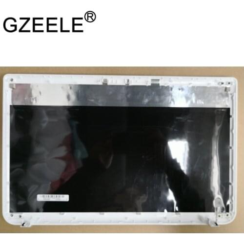 GZEELE New LCD top case Rear Display cover Assembly For Toshiba Satellite C50-A C55-A C55A C50D-A back cover white V000320080