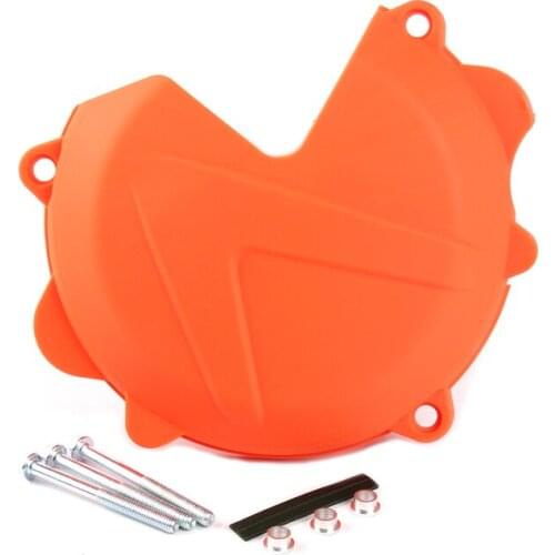 Protective cover for motorcycles, clutch protection, orange engine, for ktm, exc, xc, sx, xcw, freeride, 250r, husqvarna tc