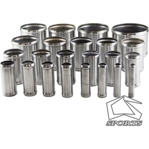 1.38'' 35mm Aluminum Hose Adapter Tube Joiner Pipe Coupler Connector 10PCS L=3