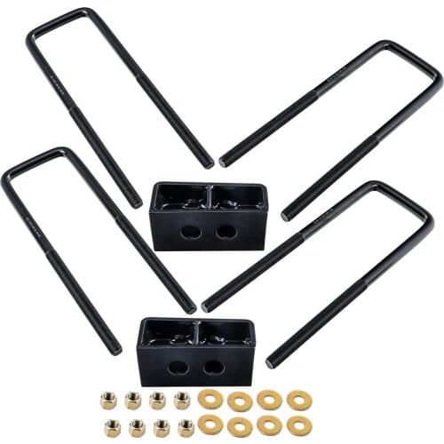 2" REAR LEVELING LIFT KIT FOR FORD F150 2WD 4WD BLACK 2004 2005 2006 2007 2008 2009 2010 2012 2013 2014 2015 2016 2017