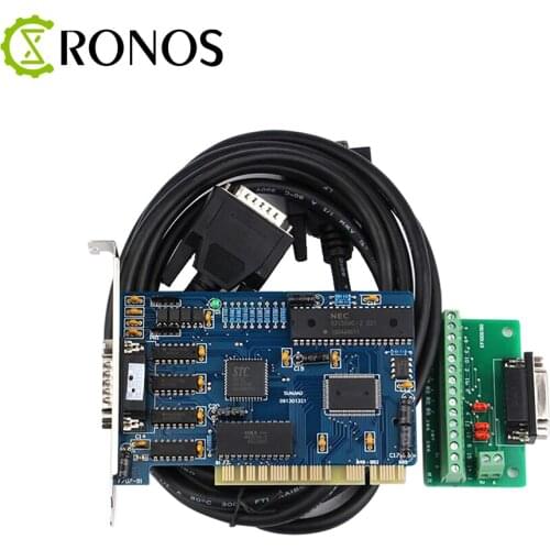 3 axis NC Studio PCI motion ncstudio control card set for CNC router Engraving Milling machine Free Shipping